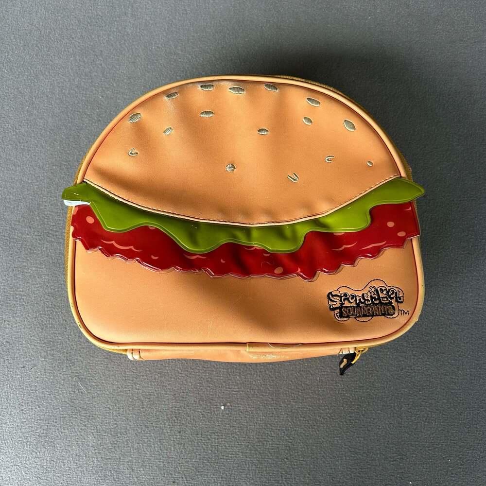 Nickelodeon SpongeBob SquarePants Krabby Patty Single Compartment Lunch Box Z4
